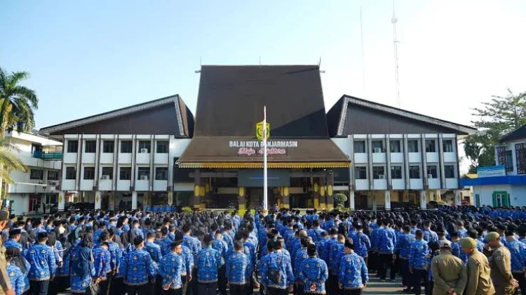 Kabut Asap Makin Pekat, Pemko Banjarmasin Batasi Apel Pagi ASN