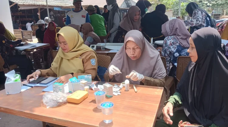 Desa Manarap Tengah Laksanakan Posyandu Siklus Hidup