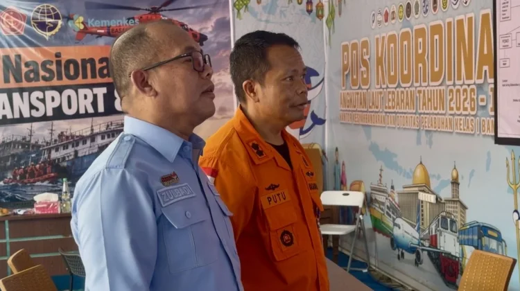 PT Air Minum Bandarmasih Dukung Kebutuhan Air Operasi SAR KM Virgo Transport 8