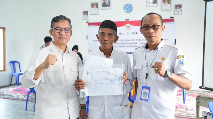 Bank Tanah Berikan Kepastian Hukum Pemanfaatan 75 Hektare Tanah di HSS