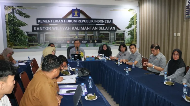 Kemenkum Kalsel Perkuat Koordinasi Hukum Bersama Pemda