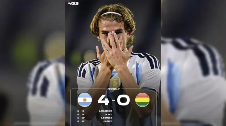 Tanpa Messi, Argentina Tetap Menggila Libas Bolivia 4-0 di FIFA Matchday
