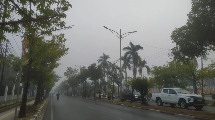 Kalsel Cerah Berawan, Bandara Syamsudin Noor Kabut Asap
