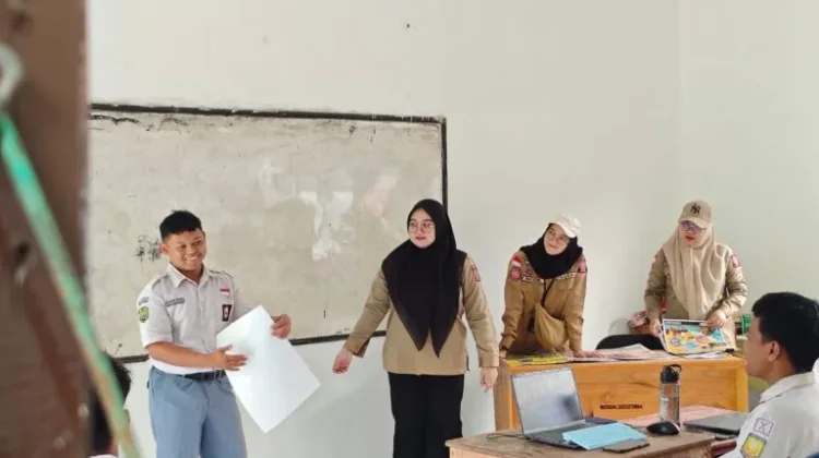 Tagana Masuk Sekolah, Pelajar Banjarbaru Dibekali Kesiapsiagaan Hadapi Bencana