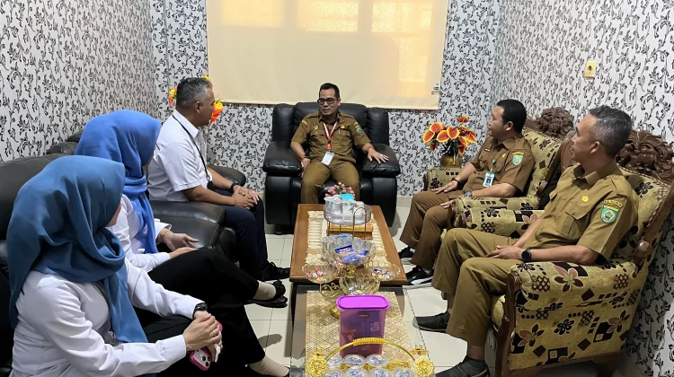 Dukung Penanganan Bencana, Bank Kalsel Sambangi BPBD Balangan