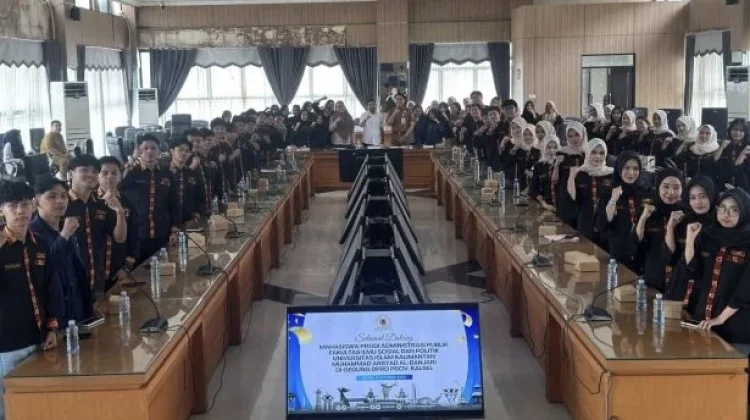 Terima Kunjungan Mahasiswa, Bang Dhin Tekankan Prioritas Pembangunan Daerah