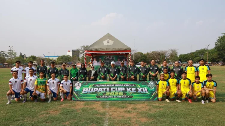 Turnamen Bupati Cup Barito Kuala 2026 Resmi Bergulir, 24 Tim Berebut Prestasi