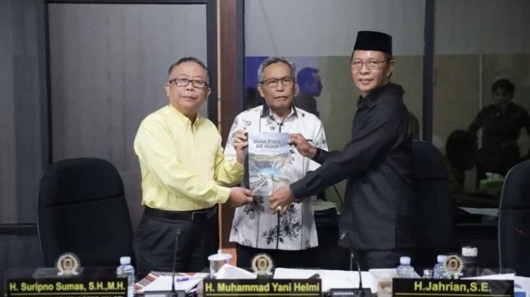 Komisi II DPRD Kalsel Apresiasi Grand Design Manajemen Air Hujan