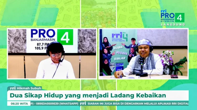 Ustaz Asfiani Ajak Pendengar Jadikan Syukur dan Sabar Ladang Kebaikan