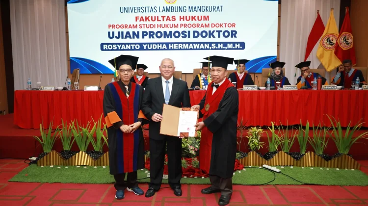 Kapolda Kalsel  Rosyanto Yudha Resmi Sandang Gelar Doktor