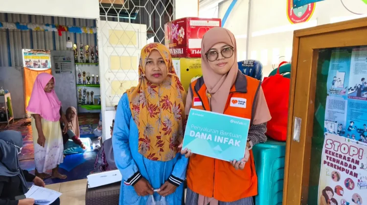 Rumah Zakat Salurkan PMT di Kegiatan Posyandu ILP