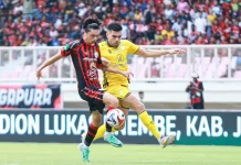Barito Putera Takluk 1-4 dari Persipura