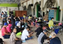 Donor Darah di Masjid Ar-Rahmah Terkumpul 121 Kantong