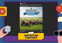 Hoaks: Tautan Pendaftaran Bantuan Alat Pertanian 2026