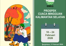 BMKG : Kalsel Berpotensi Hujan Sepekan Kedepan