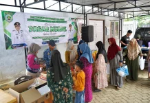 Pasar Murah Bantu Masyarakat Lampihong Dapatkan Sembako Terjangkau