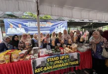 UP2K Maju Bersama Kenalkan Produk Lokal dalam Pasar Murah