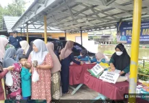Gerakan Pangan Murah Pemkab Banjar Diserbu Antusias Warga