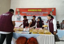 Polda Kalsel Gagalkan Peredaran Hampir 30 Kg Sabu