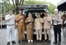 UPPD Samsat Rantau Hadirkan Layanan Keliling di Pasar Ramadan