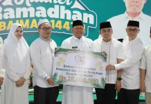 Pemkab Barito Kuala Salurkan Bantuan Rp25 Juta untuk Masjid