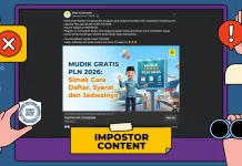 Hoaks: Tautan Pendaftaran Mudik Gratis dari PLN