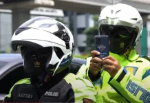 Ditlantas Polda Kalsel Terima ETLE mobile