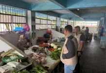 Satgas Pangan Polda Kalsel Turun ke Pasar Pandu Banjarmasin