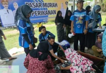Beras Menjadi Incaran Warga pada  Gerakan Pangan Murah
