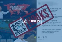 Hoaks: BMKG Umumkan Gempa Megathrust di Seluruh Indonesia