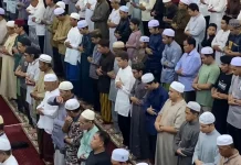 Salat Gerhana, Jemaah Padati Masjid Raya Sabilal Muhtadin