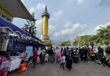 Pasar Murah di Kawasan Siring Dipadati Pengunjung