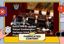 Hoaks: Puan Maharani Usulkan Rakyat Sumbangkan Harta untuk MBG