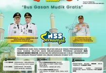 Bus Gadis 2026, Mudik Gratis Pemkab Hulu Sungai Utara