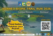 Mapala Piranha Gelar BorneoTrail Run 2026