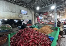 Sempat Mengalami Kekosongan Stok, Harga Cabai di Pasar Antasari Makin Naik