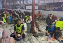 Ratusan Keluarga Buka Puasa Bersama WBP Lapas Banjarmasin