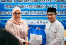 Safari Ramadan di Sungai Besar, Ambulans Diserahkan untuk Warga