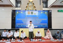 Gubernur Muhidin dan Wagub Hasnuryadi Safari Ramadan di Banjarbaru