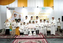 BSI Berbagi, Santuni 5.000 Anak Yatim Serentak