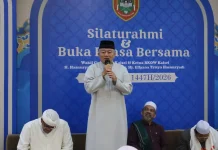 Buka Puasa Bersama Gubernur Muhidin Tekankan Kekompakan