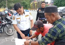 Pasca Laporan Parkir Rp10 ribu di Pasar Wadai, Lahan Disegel, Jukir Dipecat!