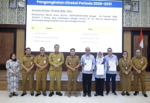 Direksi PAM Bandarmasih yang Baru Diminta Komitmen Tingkatkan Pelayanan
