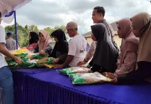 Polda Kalsel dan Bulog Gerakan Pangan Murah, Masyarakat Terbantu
