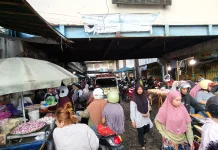 H-5 Lebaran, Pasar Sentra Antasari Mulai Diserbu Pembeli