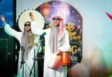 Cahaya Tanglong dan Bagarakan Sahur Hidupkan Malam Banjarbaru