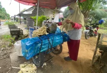 Manisnya Peluang Usaha Es Tebu di tengah Cuaca Panas