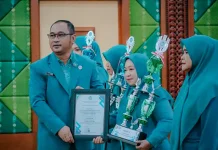 Tiga Penghargaan Provinsi Diraih di Era Kepemimpinan Ketua TP PKK H. Riandy Hidayat