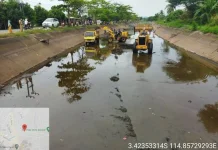 PUPR Kalsel Bakal Keringkan Irigasi Riam Kanan