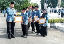 Kecamatan Tatah Makmur Raih Penghargaan Terbaik V